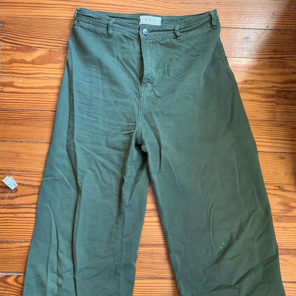 Free People, Wide leg cropped pants, size 30